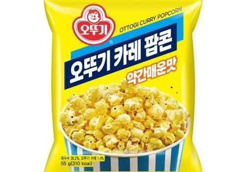 [신제품] 오뚜기(제이앤이) 카레팝콘 약간매운맛