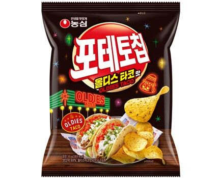 [신제품] 농심 포테토칩 올디스타코맛