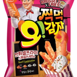 [신제품] 오리온 찍먹 오!감자 브뤼셀프라이스페셜 A세트맛