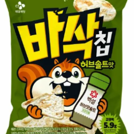 [신제품] CJ제일제당 바삭칩 허브솔트맛