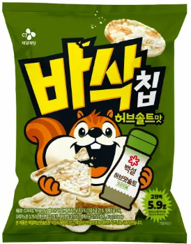 [신제품] 씨제이 바삭칩 허브솔트맛