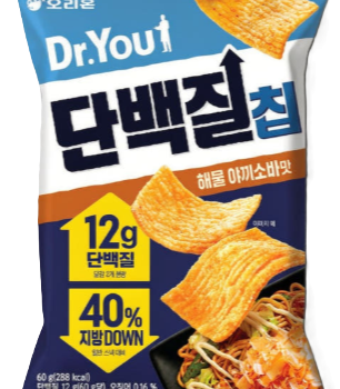 [신제품] 오리온 단백질칩 해물야끼소바맛